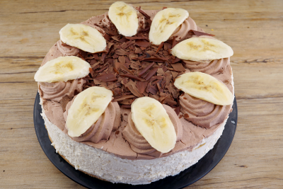 Bananen-Schokosahne-Torte