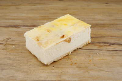 Käsekuchen mit Apfel